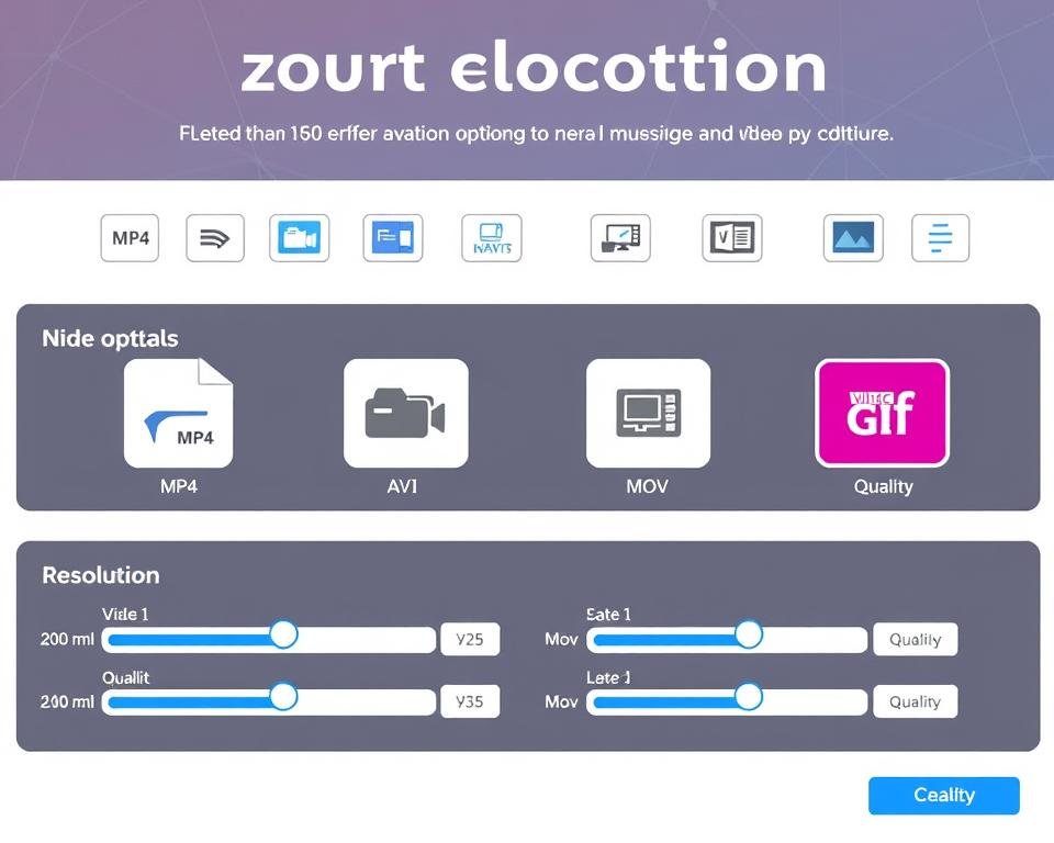 video export options